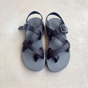 Chaco Z Cloud Women's 7 Black Strappy Outdoor Hiking Trail Water Sandals Shoes